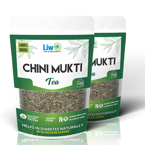 Chini Mukti Tea for Diabetes (Pack of 2 Units) – Lasts for a month