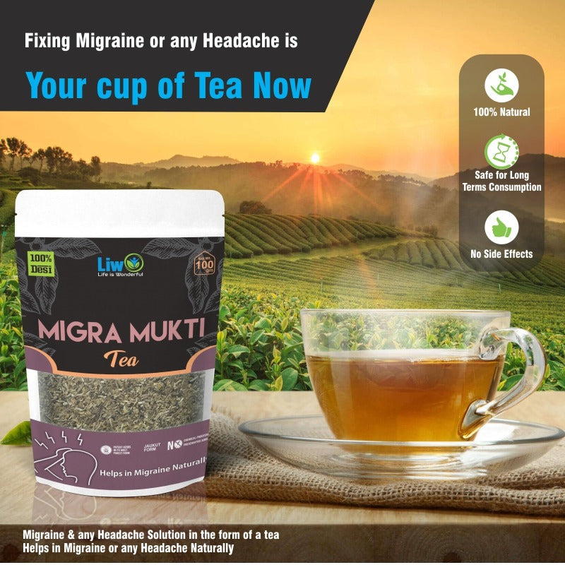 Migra Mukti Kit to Cure Migraine or Any Headache Naturally (Non Drowsy & Most Effective) – Lasts for a month