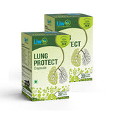Lung Protect Capsule to Detox Lung – Protects Lungs from Pollution & Smoking Naturally without any side effects (Pack of Two)